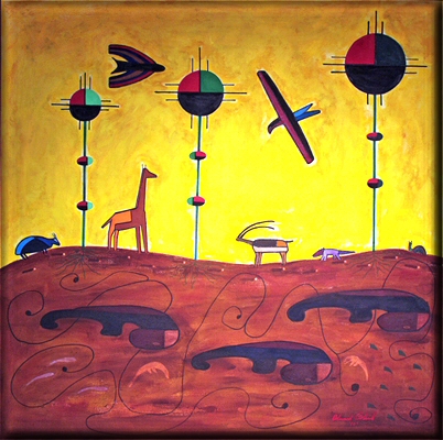 Ed's Planet Paintings